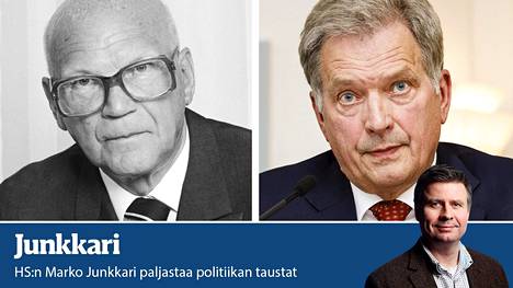 Onko presidentti Sauli Niinistö 2000-luvun Urho Kekkonen?