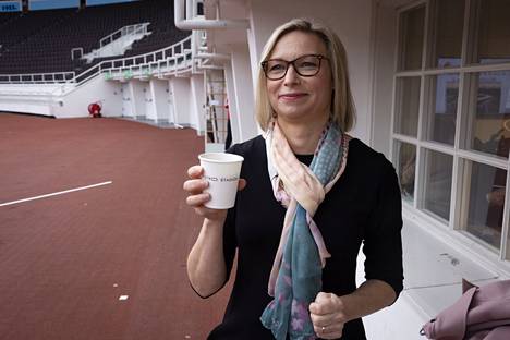 Taina Susiluoto continues as CEO of the Olympic Committee. Susiluoto and the organization's chairman, Jan Vapaavuori, praised Matti Heikki profusely when he was chosen to lead the elite sports unit in the summer of 2022. Stock photo.