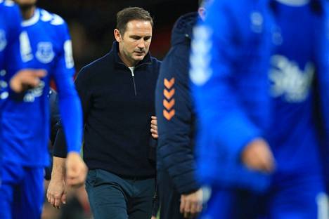 Frank Lampardin johdolla Everton on jälleen putoamiskamppailussa.
