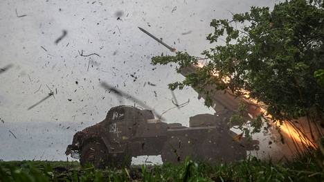 Ukrainan asemista Donetskin alueella tulitettiin raketinheittimellä Venäjän joukkoja viime keskiviikkona.