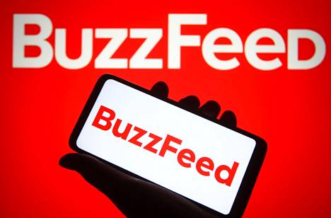 Kuvituskuvassa Buzzfeed-yhtiön logoja.
