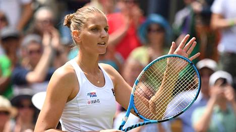 Tšekin Karolina Pliskova löi tunnissa jatkoon Wimbledonissa