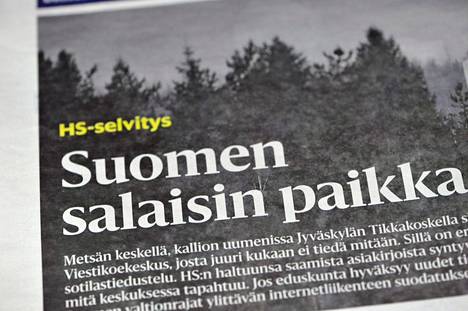 Helsingin Sanomien selvitys Puolustusvoimien tiedustelun toiminnasta ilmestyi 16. joulukuuta 2017.