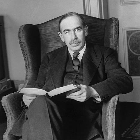 John Maynard Keynes vuonna 1929.