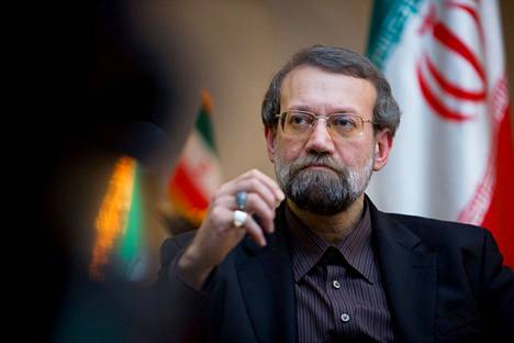 Iranin parlamentin entinen puhemies Ali Larijani on vaatinut enemmän dialogia mielenosoittajien kanssa. Kuva vuodelta 2008.