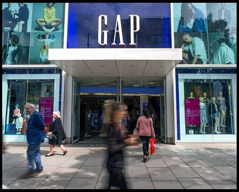 Vaatekejtu Gap menetti arvostaan 665 miljoonaa dollaria viime vuoden aikana tammikuun 2021 loppuun mennessä.