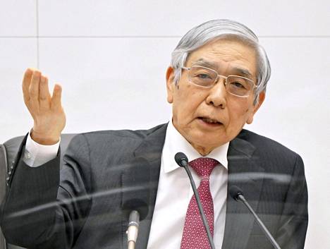 Japanin keskuspankin pääjohtaja Haruhiko Kuroda on kokeillut rahapolitiikassaan äärimmäisiä keinoja.