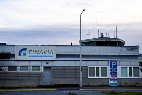 Kokkola-Pietarsaaren lentoasema Kruunupyyssä 12. lokakuuta 2020.