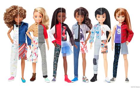 Yhdysvaltalainen leluvalmistaja Mattel julkisti keskiviikkona uudenlaisen nukkesarjan.