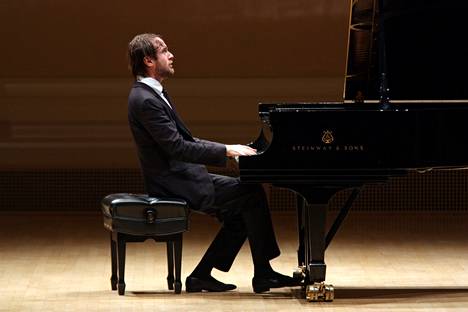 Daniil Trifonov vuonna 2017 New Yorkin Carnegie Hallissa.