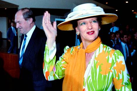 Heinäkuussa 1987 kuningatar Margareeta saapui pitämään puheen Euroopan parlamentissa Ranskan Strasbourgissa.