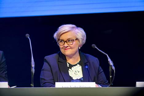 Kunta- ja uudistusministeri Anu Vehviläinen (kesk) kuuluu maakuntauudistuksen keskeisiin vastuuministereihin. Hän osallistui toukokuun alussa Porvoossa järjestetyille Tulevaisuuden valtiopäiville.