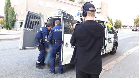 Poliisit-sarjaa kuvattiin Turussa vuonna 2016.