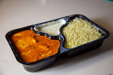 Butter as a takeaway at Tandoori Flames.