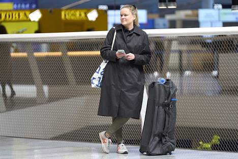 Tiina Hevonoja-Ruchti on lähdössä Sveitsiin. Hän aikoo jatkossakin valita Finnairin.