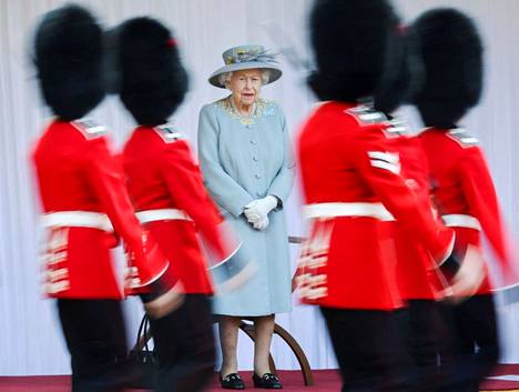 Kuningatar Elisabet II kuvattuna vuonna 2021.