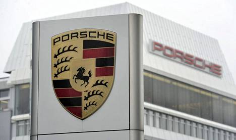Porschen pääkonttori Stuttgarissa. 