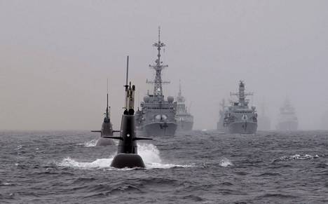 Ruotsi osallistui sotilasliitto Naton järjestämään sukellusveneiden jahtiharjoitukseen 2015 Norjan rannikolla.
