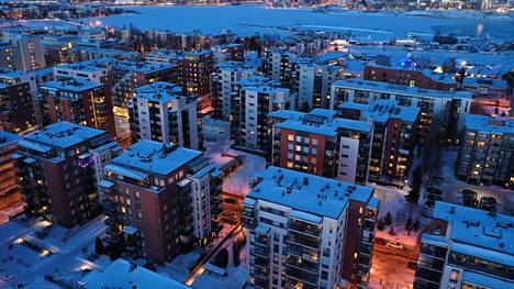 Asuntojen tarjonta Helsingissä on nyt suurta. 