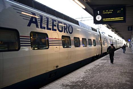Allegro-junien liikennöinti Suomen ja Venäjän välillä päättyy maanantaina.