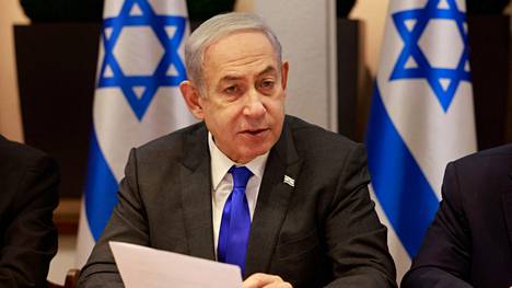 Israelin pääministeri Benjamin Netanjahu.
