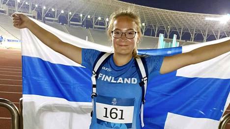 Suomen mitalisaalis nuorten olympiafestivaaleilla kasvoi kuuteen, Vivian Suomiselle keihäshopea