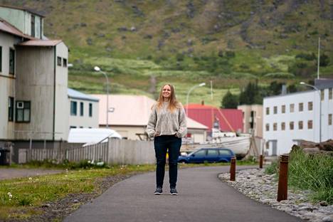 Satu Rämö Isafjordurissa Islannissa 2021.