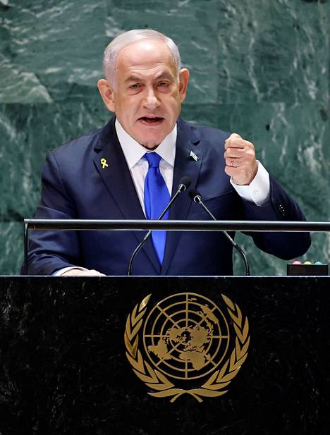 Just before Friday's attacks on Beirut, Israeli Prime Minister Benjamin Netanyahu shot down a cease-fire proposal and vowed at the UN General Assembly that Israel would continue military operations in Lebanon.