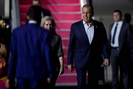 Venäjän ulkoministeri Sergei Lavrov saapui Balille sunnuntaina.