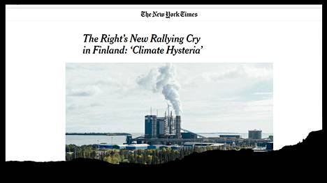 New York Times: Suomen vaaleissa oikeistolla on uusi iskulause