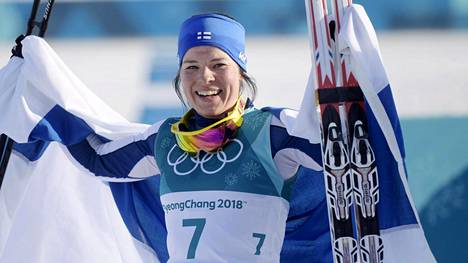 Krista Pärmäkoski on kymmenes vähintään kolme mitalia samoissa olympialaisissa voittanut suomalaishiihtäjä