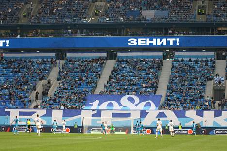 Pietarin Zenitin stadion ei voi vielä pitkään aikaan toimia kansainvälisten ja Uefan alaisten otteluiden näyttämönä.
