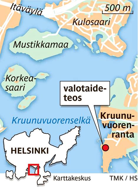 Vanha öljysäiliö muuttui valolyhdyksi - Kaupunki 