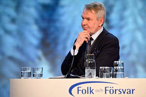 Ulkoministeri Pekka Haavisto osallistui Sälenin turvallisuuskonferenssiin tammikuun alkupuolella.
