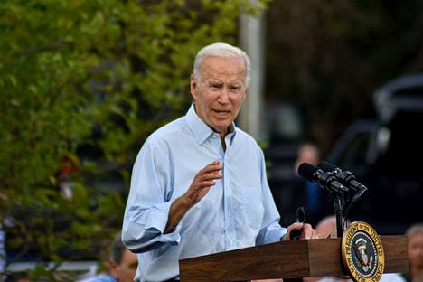 Presidentti Joe Biden vieraili Labor Day -juhlapyhänä West Mifflinissä Pennsylvanian osavaltiossa.