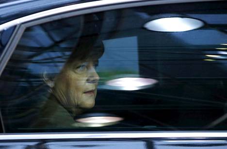 Saksan liittokansleri Angela Merkel saapui Euroopan Unionin johtajien kokoukseen Brysselissä viime joulukuussa.
