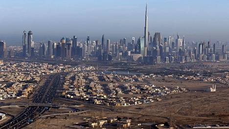 Arabiemiraatit on yksi Venäjältä lähtevien miljonäärien pakopaikoista. Kuva on Dubaista.