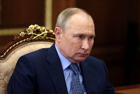 Venäjän presidentti Vladimir Putin keskiviikkona Moskovan Kremlissä.