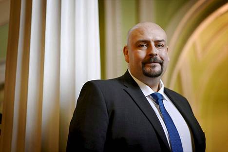 Valtiosihteeri Henrik Haapajärvi kuvattuna vuonna 2021.