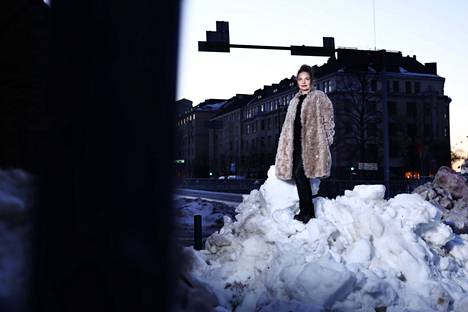 Anni-Kristiina Juuso kuvattiin Helsingissä helmikuun alussa.