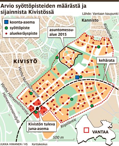 Jäteputkijärjestelmän suunnittelu jäi viime tinkaan Vantaalla - Kaupunki |  