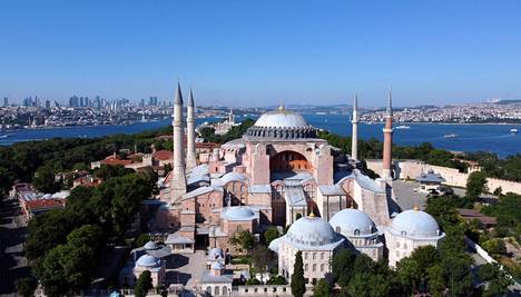 Hagia Sofia on yksi Istanbulin tärkeimmistä nähtävyyksistä.