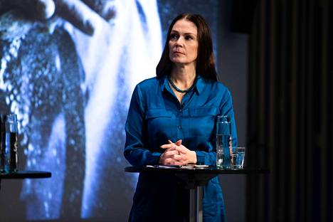 Lulu Ranne kuvattuna viime marraskuussa Suomen Yrittäjien tentissä.