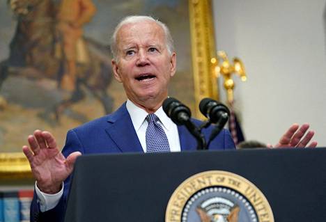 Yhdysvaltain presidentti Joe Biden kertoi Valkoisessa talossa 8. heinäkuuta asetuksestaan, joka helpottaa pääsyä raskaudenkeskeytyksiin.