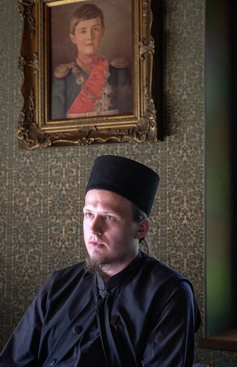 29-year-old Father Rafael arrived at Valamo monastery about six years ago.