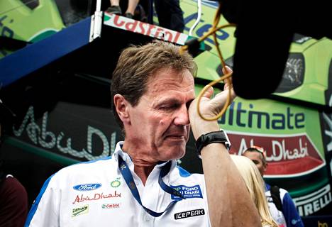 Malcolm Wilson kuvattuna Jyväskylän MM-rallissa 2010.