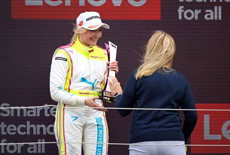  Puma-tallin Emma Kimilainen päätyi Silverstonessa toiseksi heinäkuun alussa. Muuten palkintopallisijoitukset ovat väistelleet suomalaiskuskia tällä kaudella.