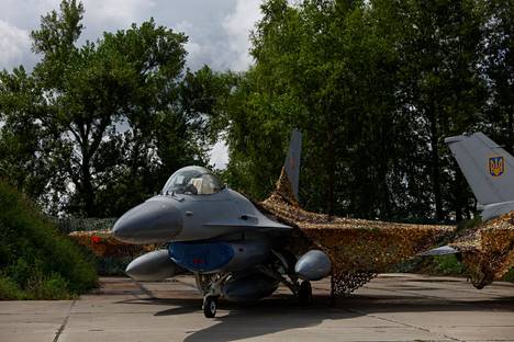 The Ukrainian Air Force F-16 fighters were presented to the media in Ukraine at the beginning of August.