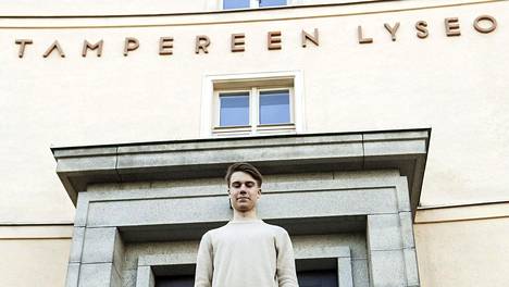 Matias Mäkiranta kirjoitti 10 laudaturia ja yhden eximian Tampereen lyseon lukiosta.
