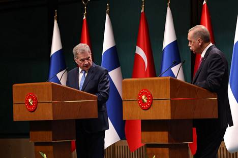 Prresidentti  Sauli Niinistö tapasi Turkin presidentin Recep Tayyip Erdoğanin Turkin pääkaupungissa Ankarassa viime viikon perjantaina.